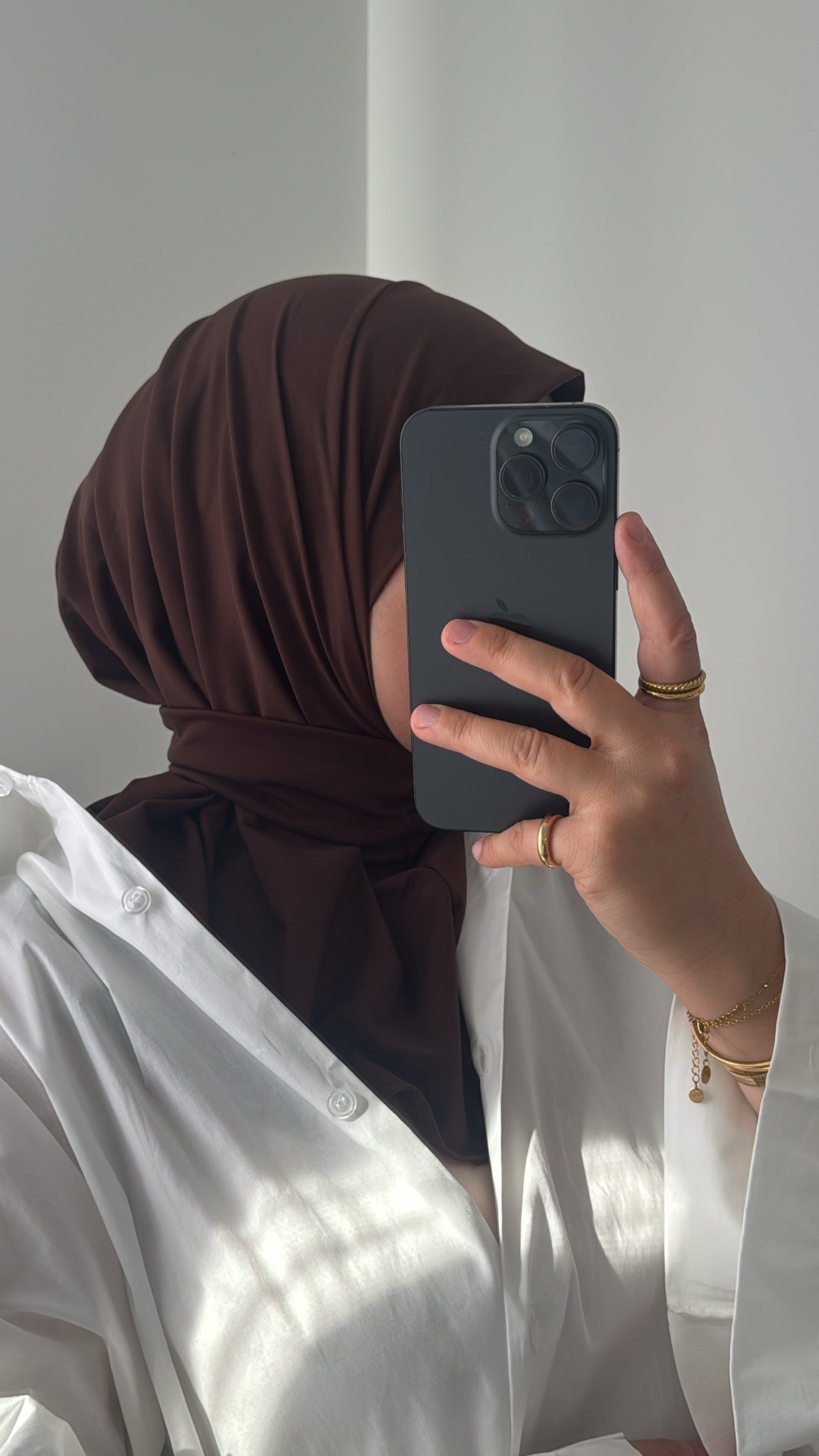 Hijab cagoule jersey premium - 10 coloris