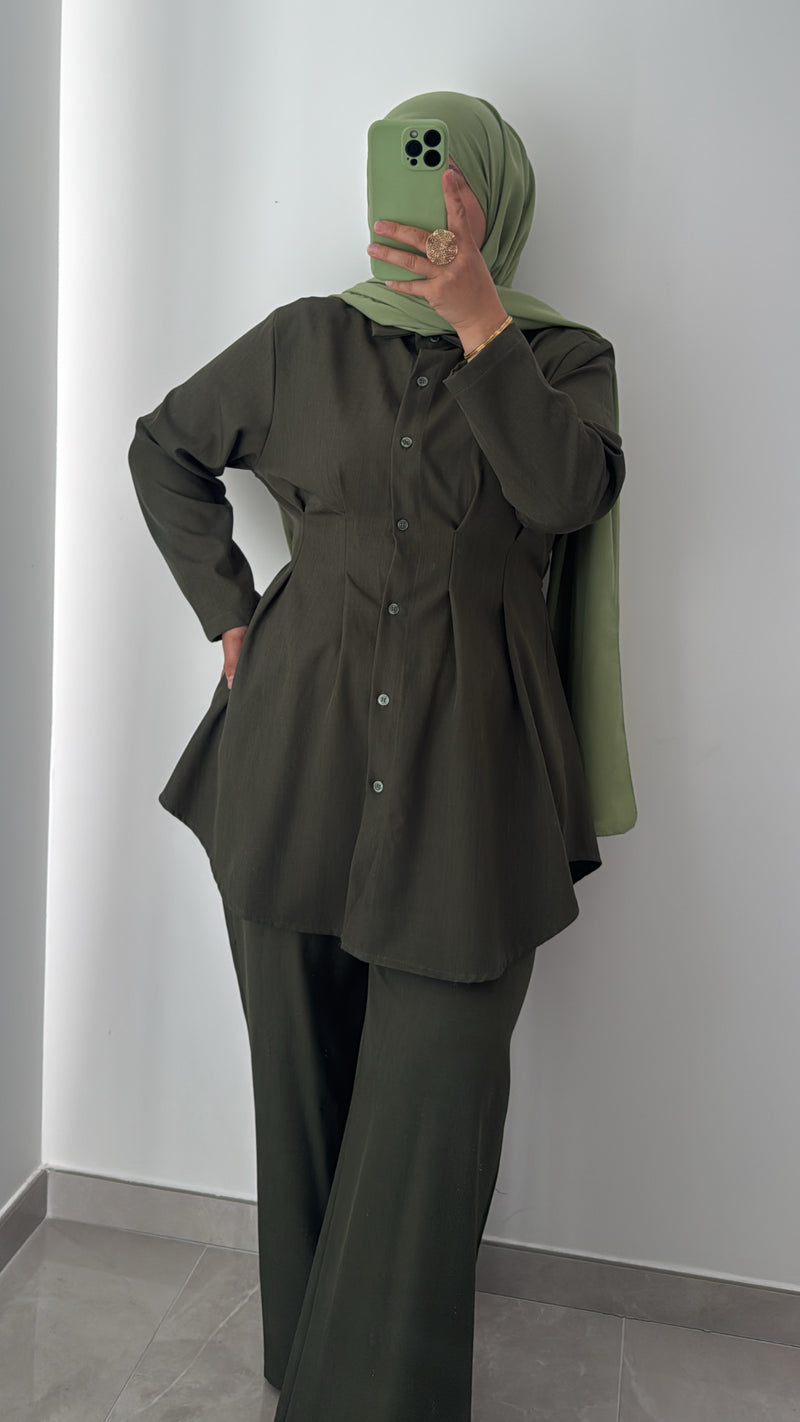 Ensemble VERDE - KAKI