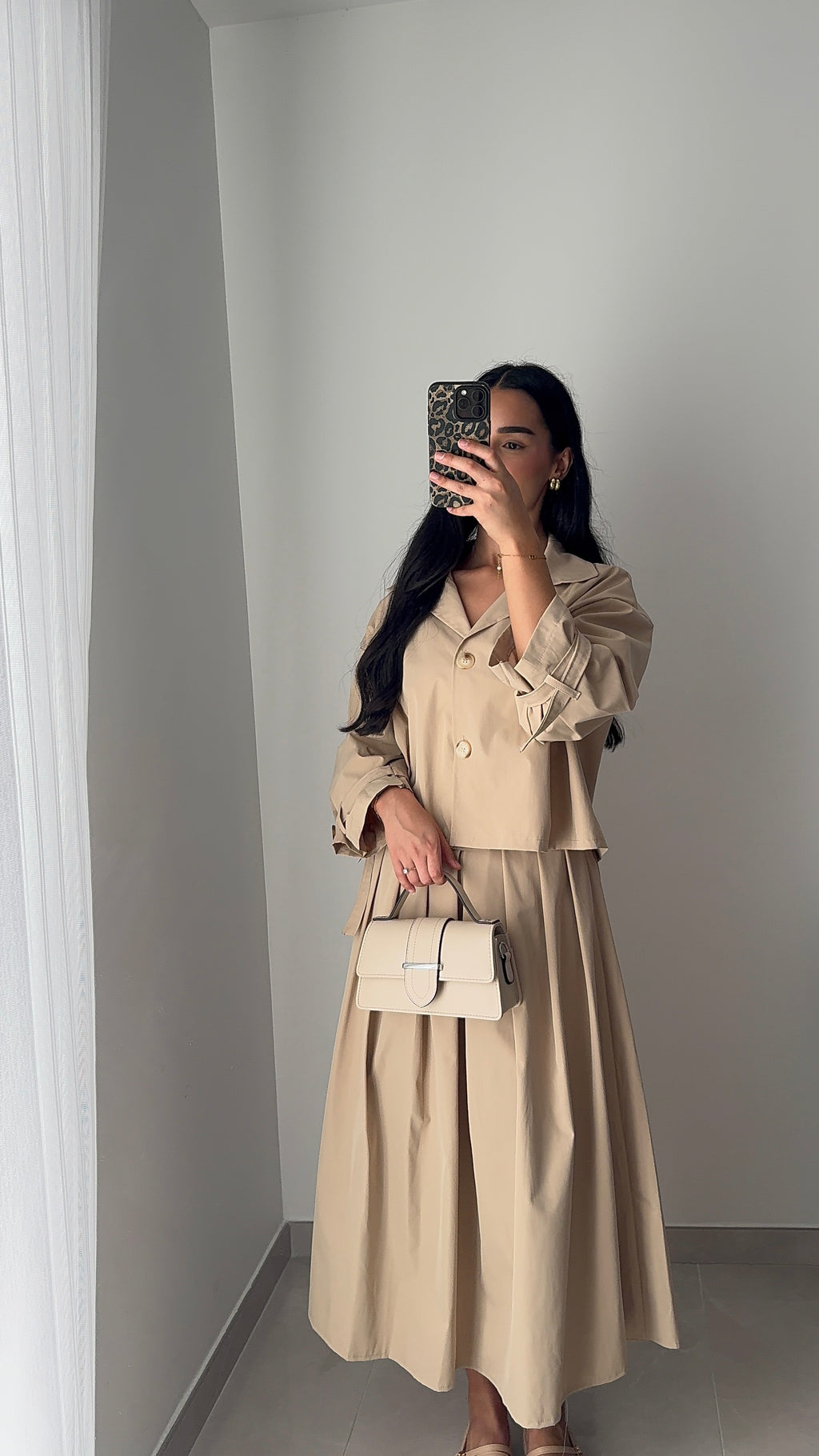 Ensemble TRENCH ADELIA - BEIGE