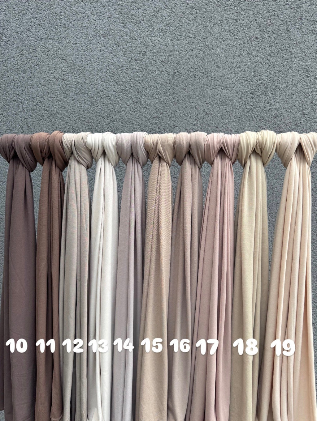 Hijab en Jersey Premium Luxe ( 38 coloris )
