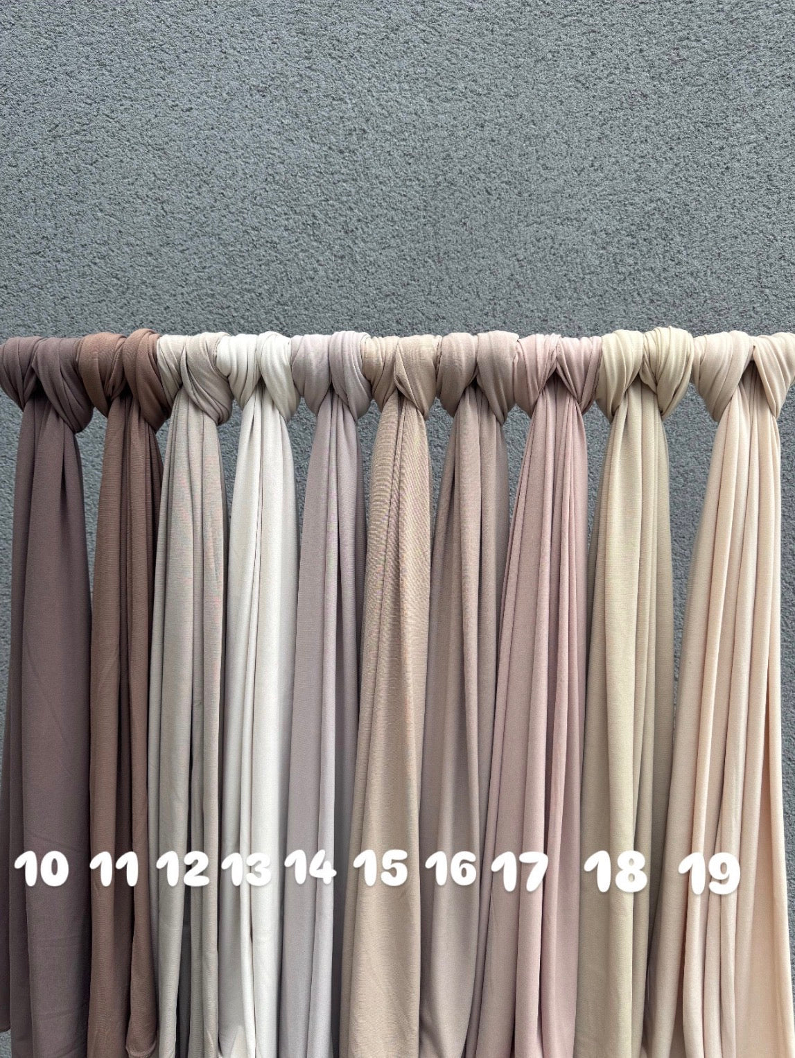 Hijab en Jersey Premium Luxe ( 38 coloris )
