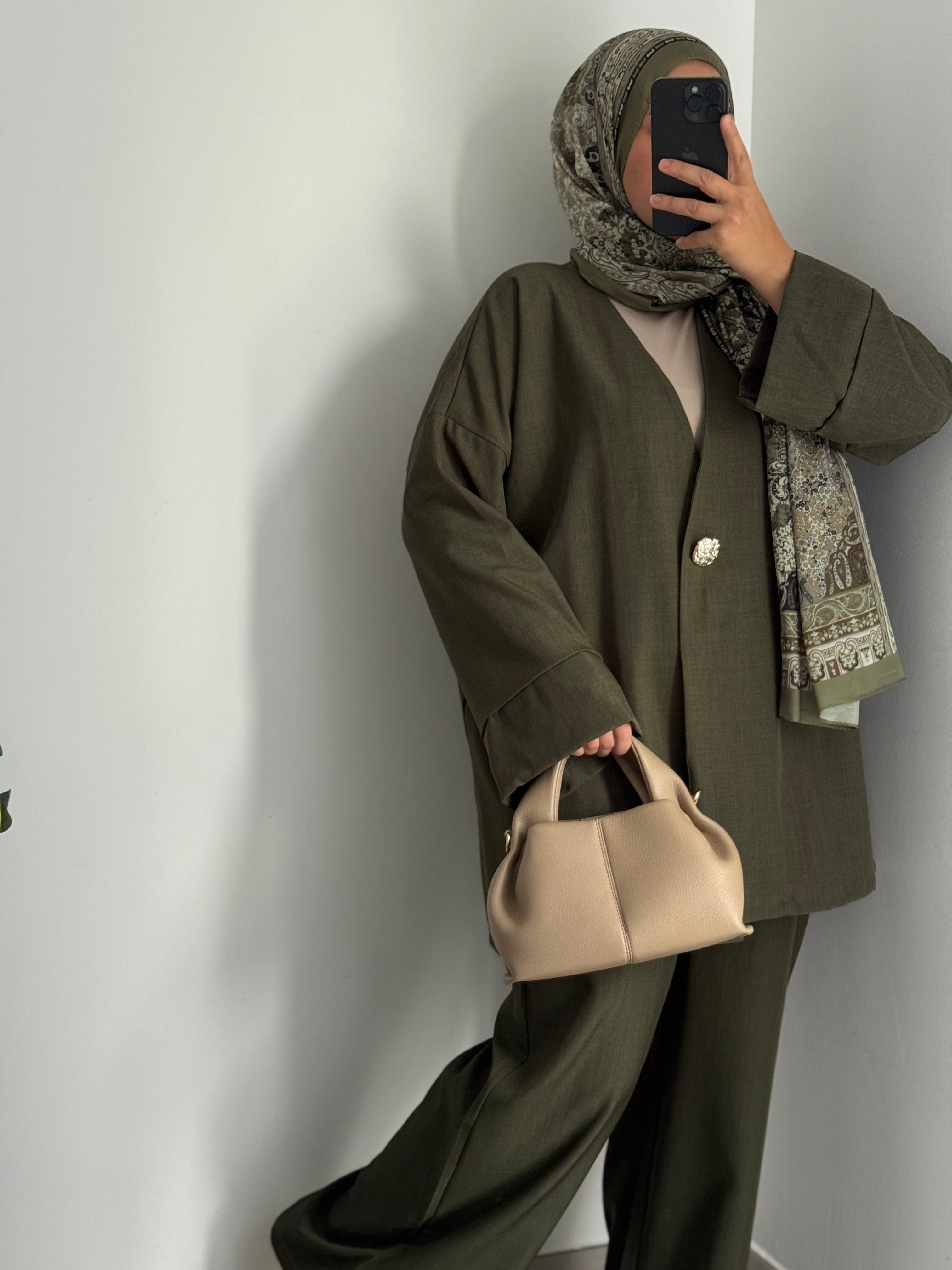 Ensemble veste / pantalon - VERT