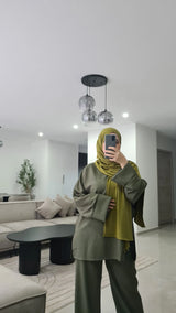 Ensemble casual lin KAKI