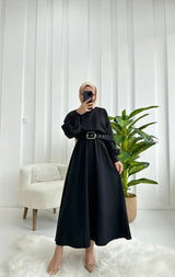 Robe FLORA - NOIR