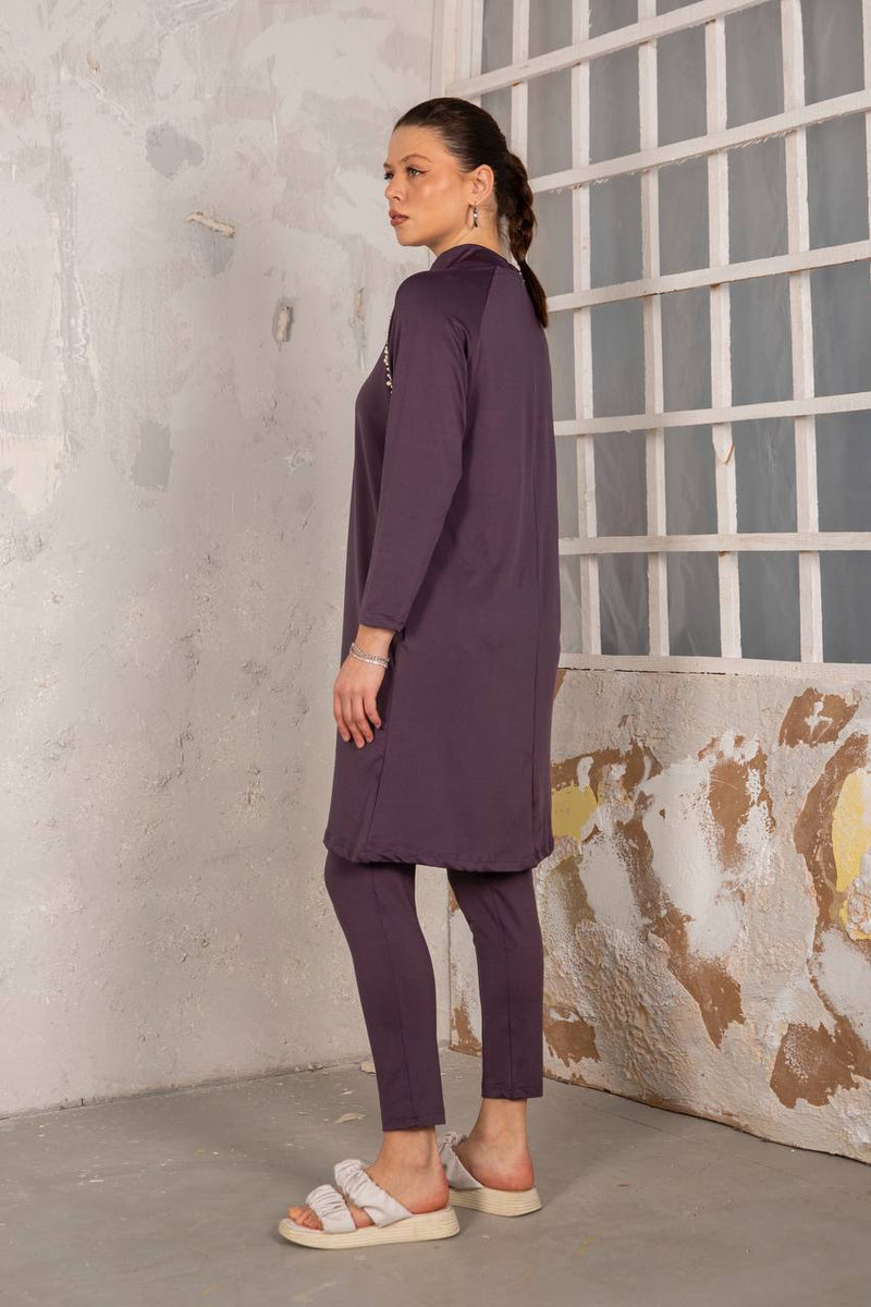 Burkini  / Hasema PERLA - PRUNE