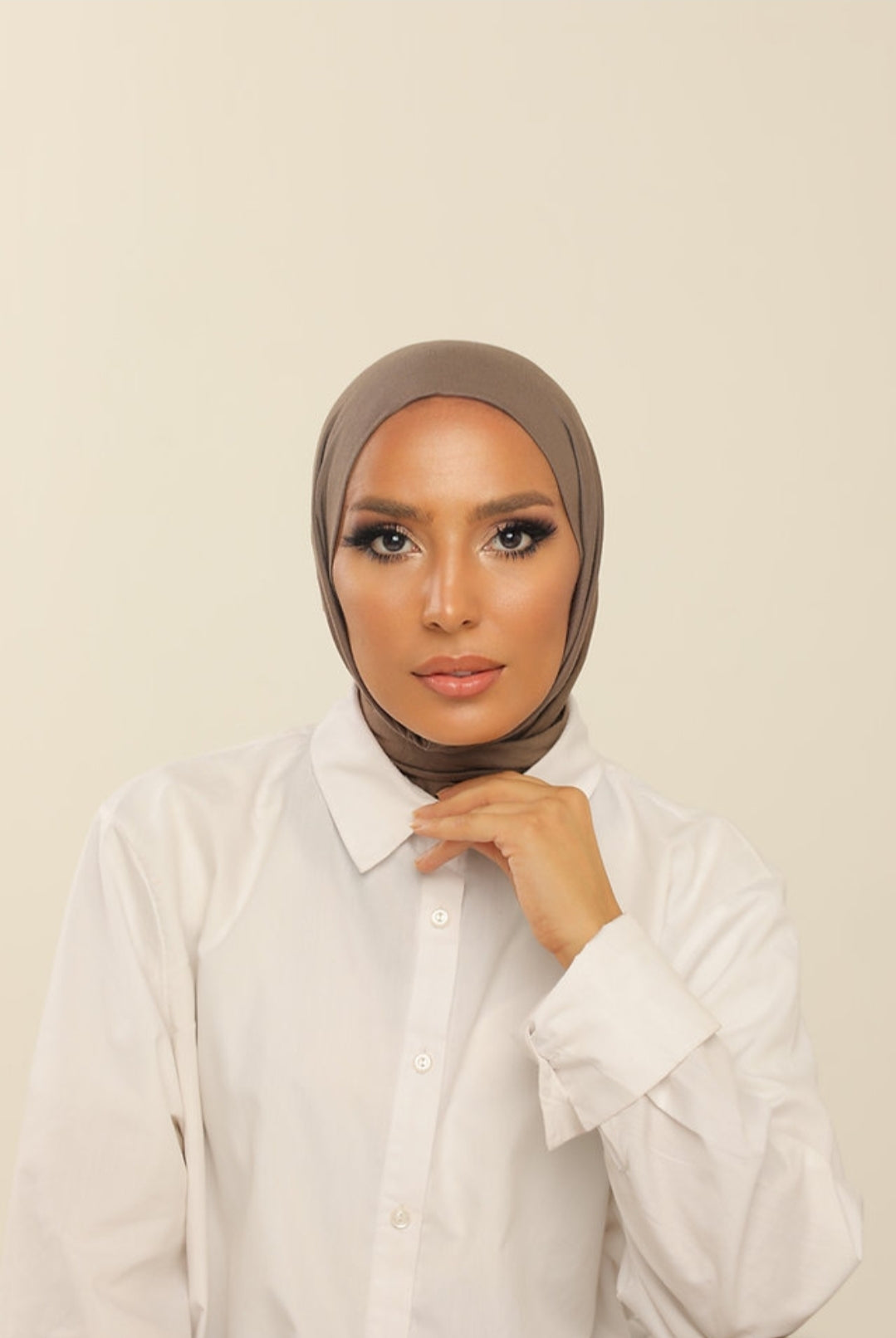 Hijab cagoule en jersey à enfiler - 13 coloris