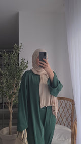 Robe basique-VERT