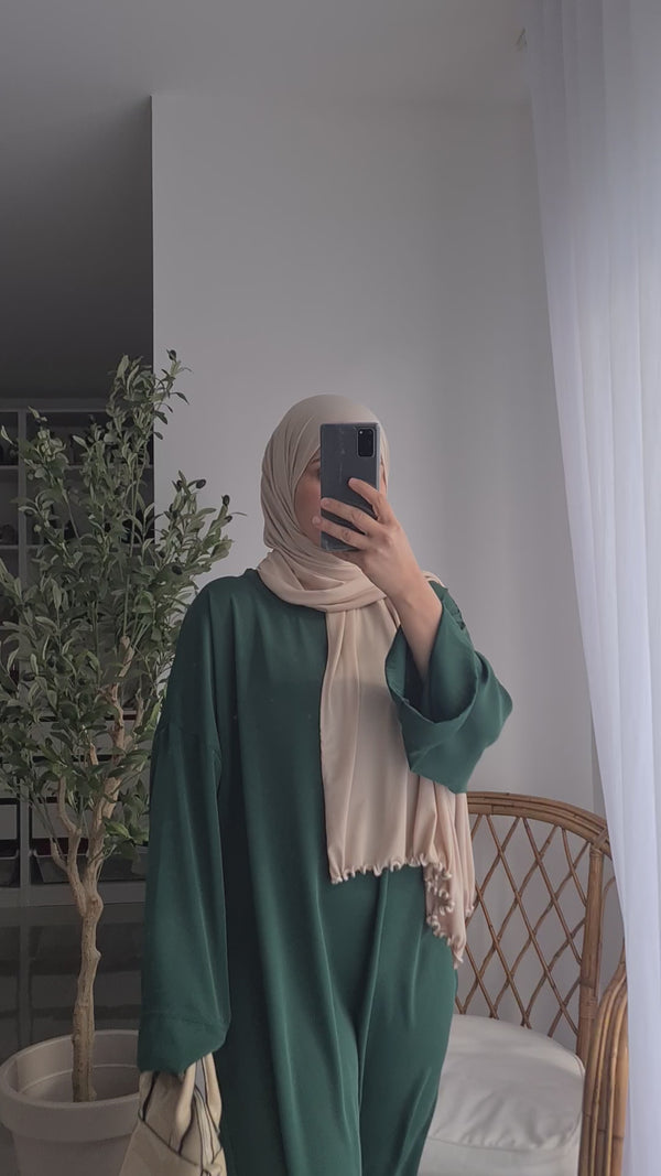 Robe basique-VERT
