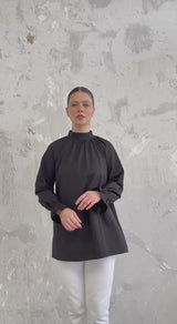 Blouse Longue - NOIR