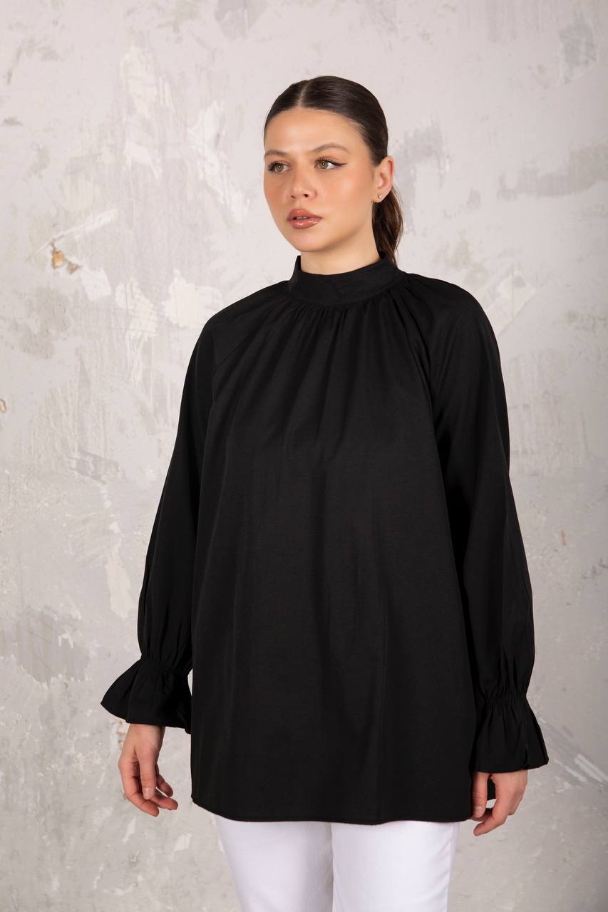 Blouse Longue - NOIR