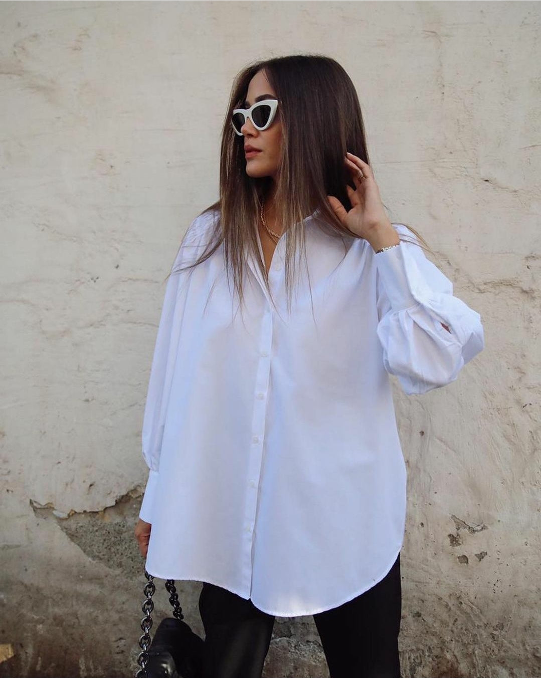 Chemise oversize