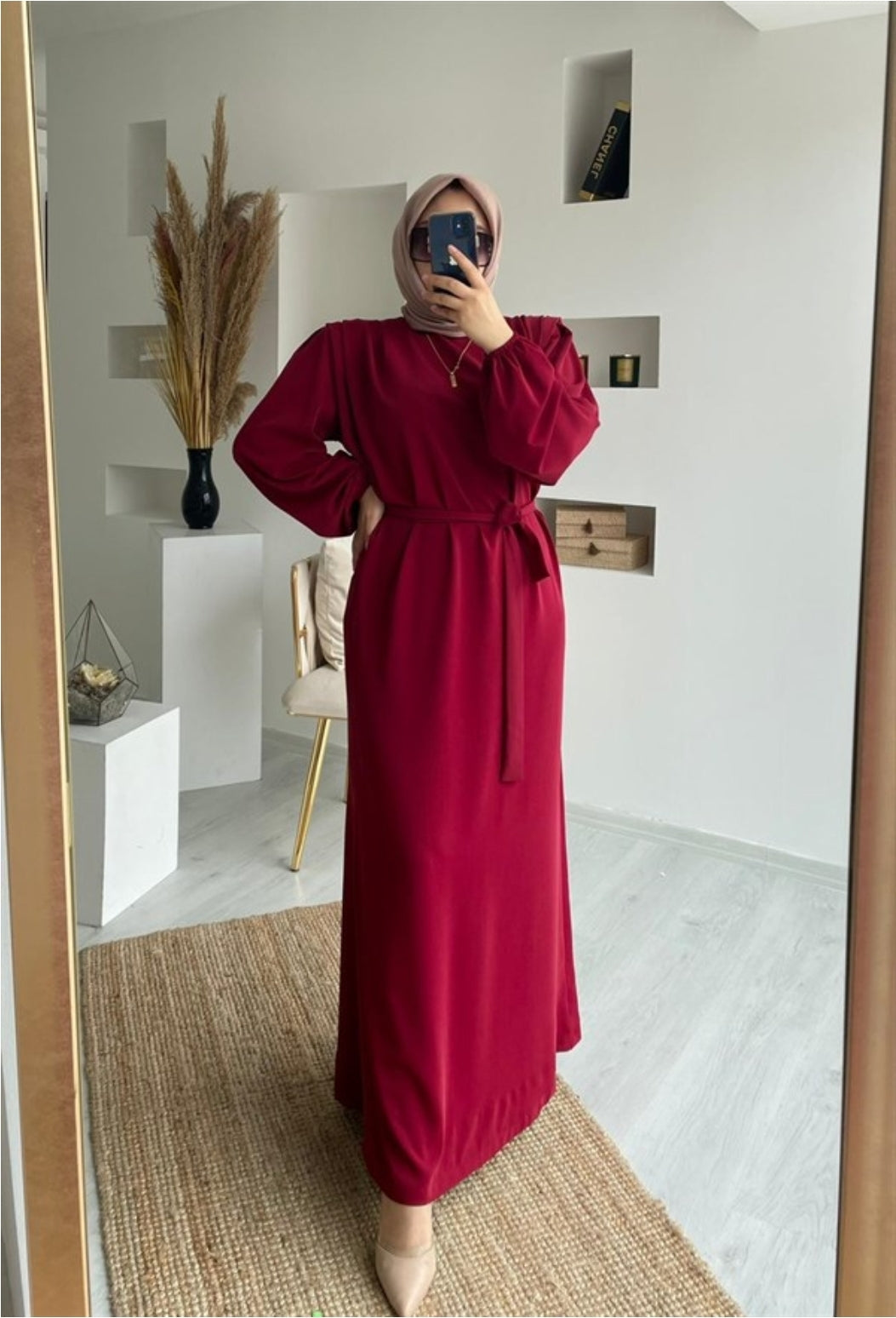 Robe SIMAY - BORDEAU