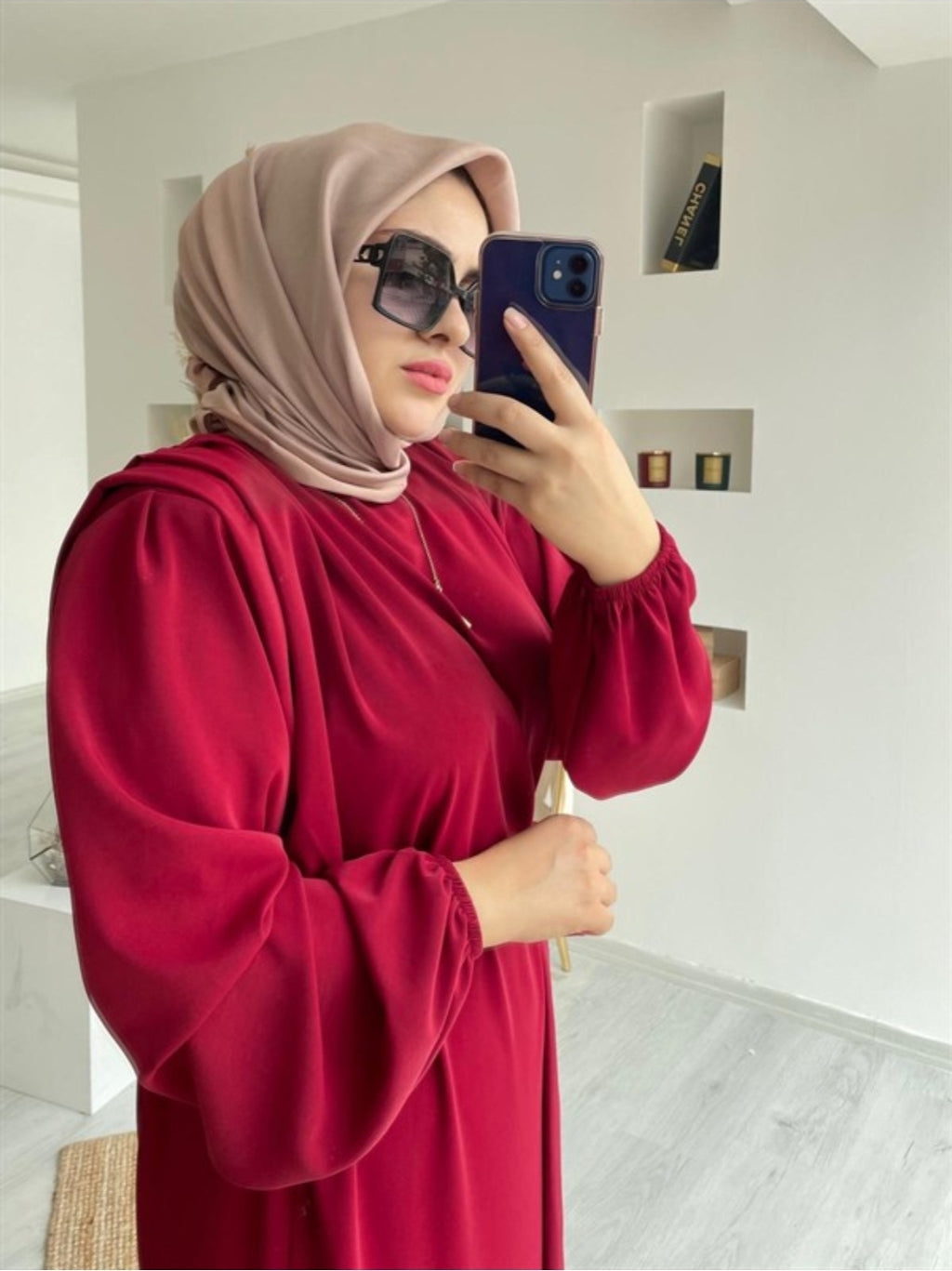 Robe SIMAY - BORDEAU