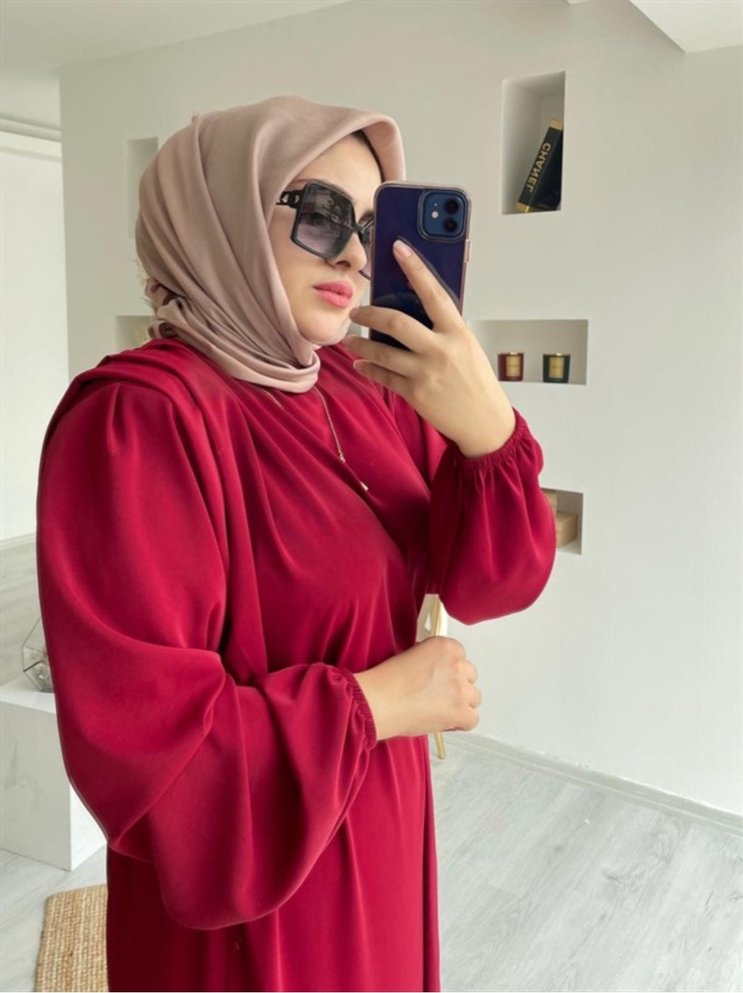 Robe SIMAY - BORDEAU