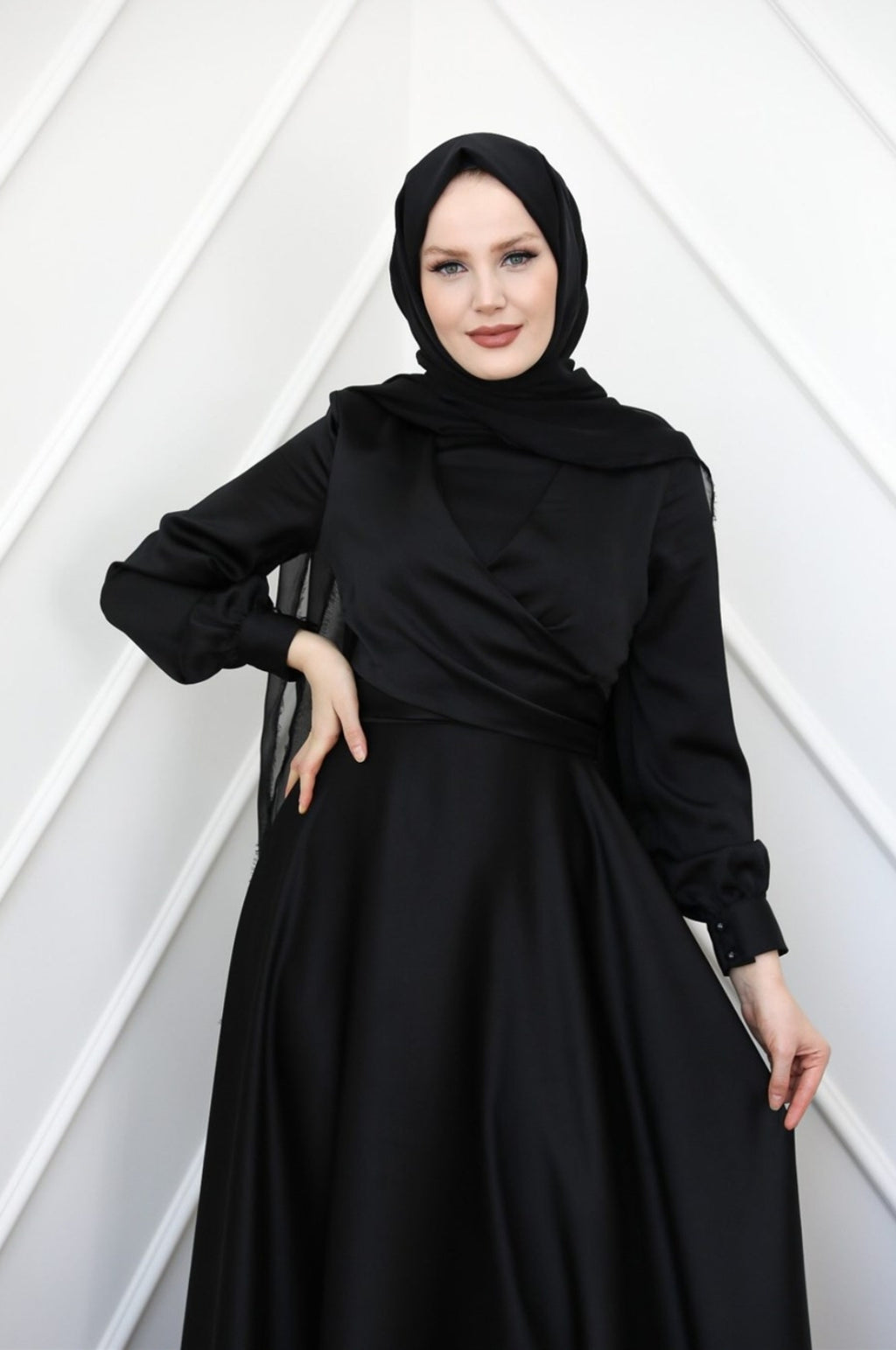 ROBE DEFNE - NOIR