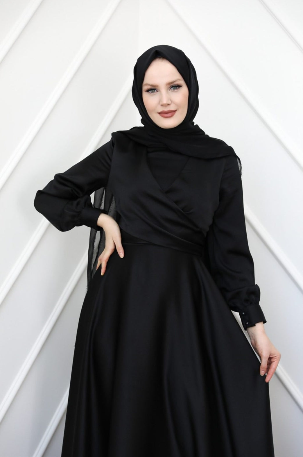 ROBE DEFNE - NOIR