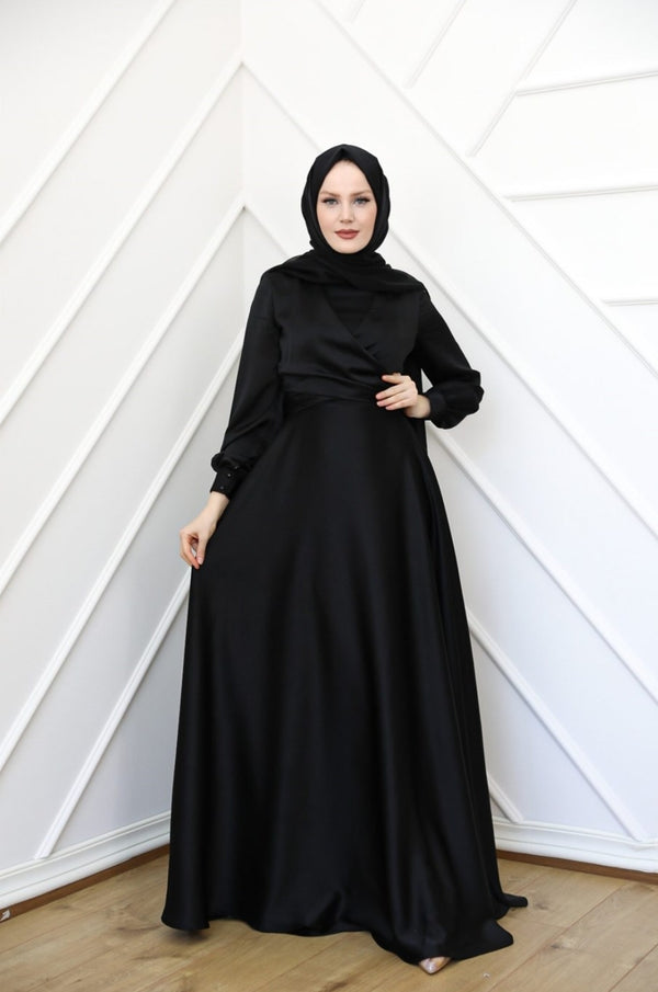 ROBE DEFNE - NOIR