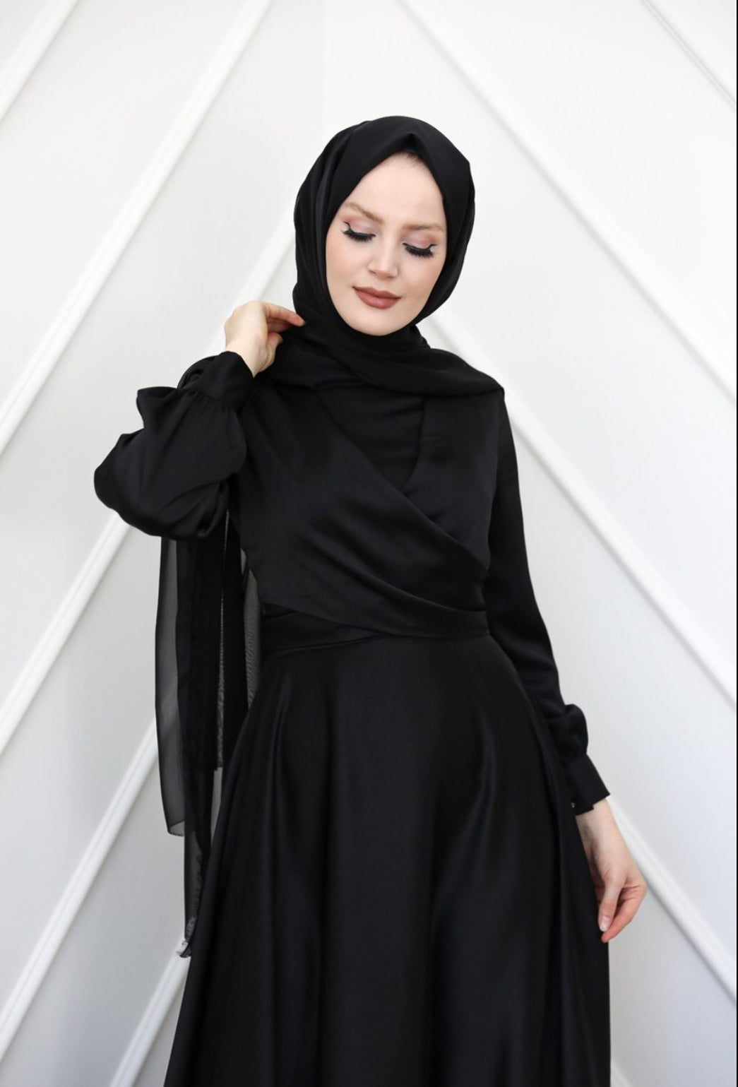 ROBE DEFNE - NOIR
