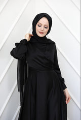 ROBE DEFNE - NOIR