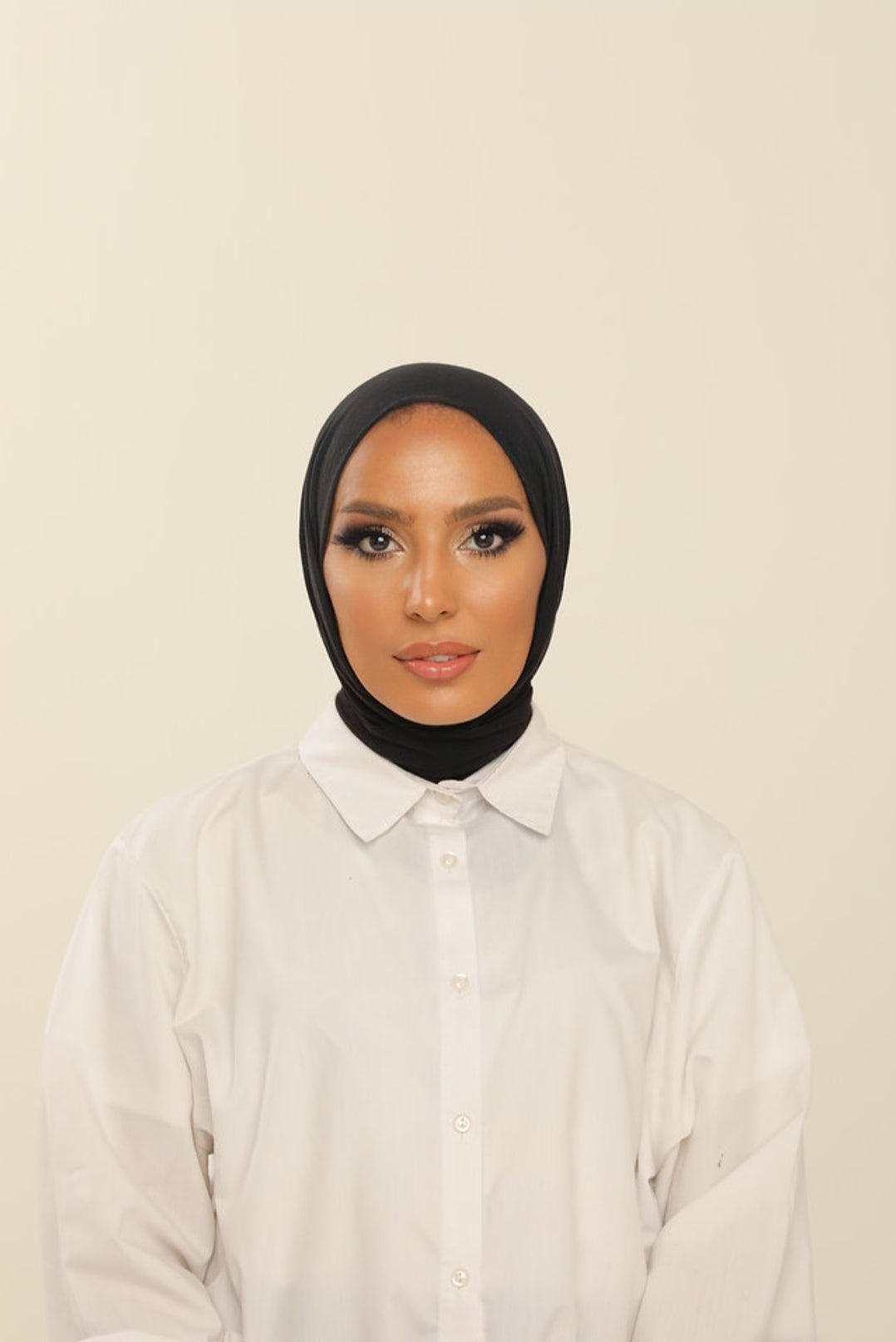 Hijab cagoule en jersey à enfiler - 13 coloris