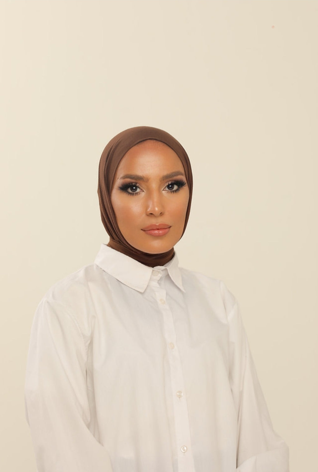 Hijab cagoule en jersey à enfiler - 13 coloris