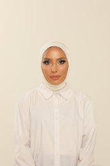 Hijab cagoule en jersey à enfiler - 13 coloris