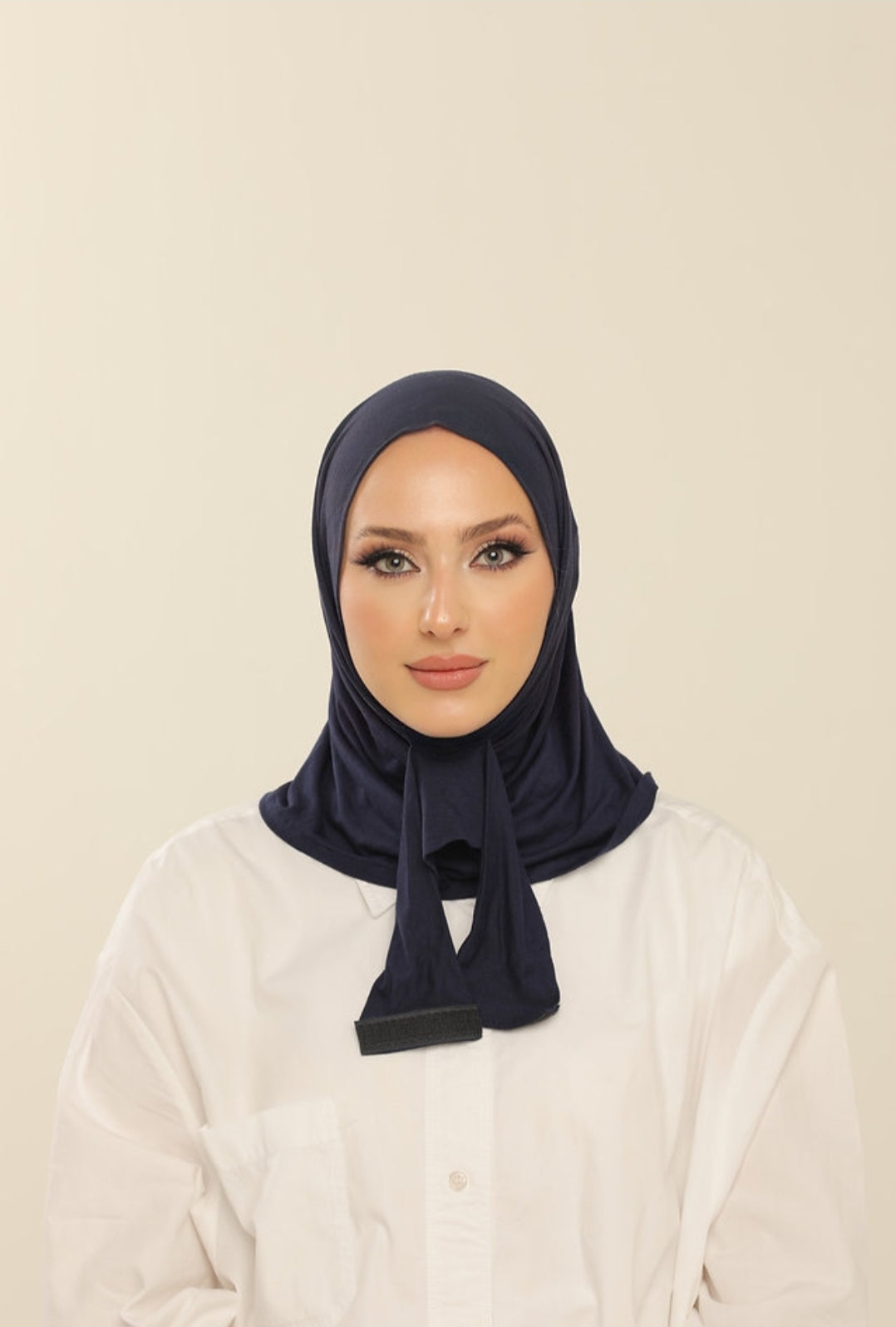 Hijab cagoule en jersey à enfiler - 13 coloris