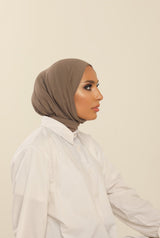 Hijab cagoule en jersey à enfiler - 13 coloris