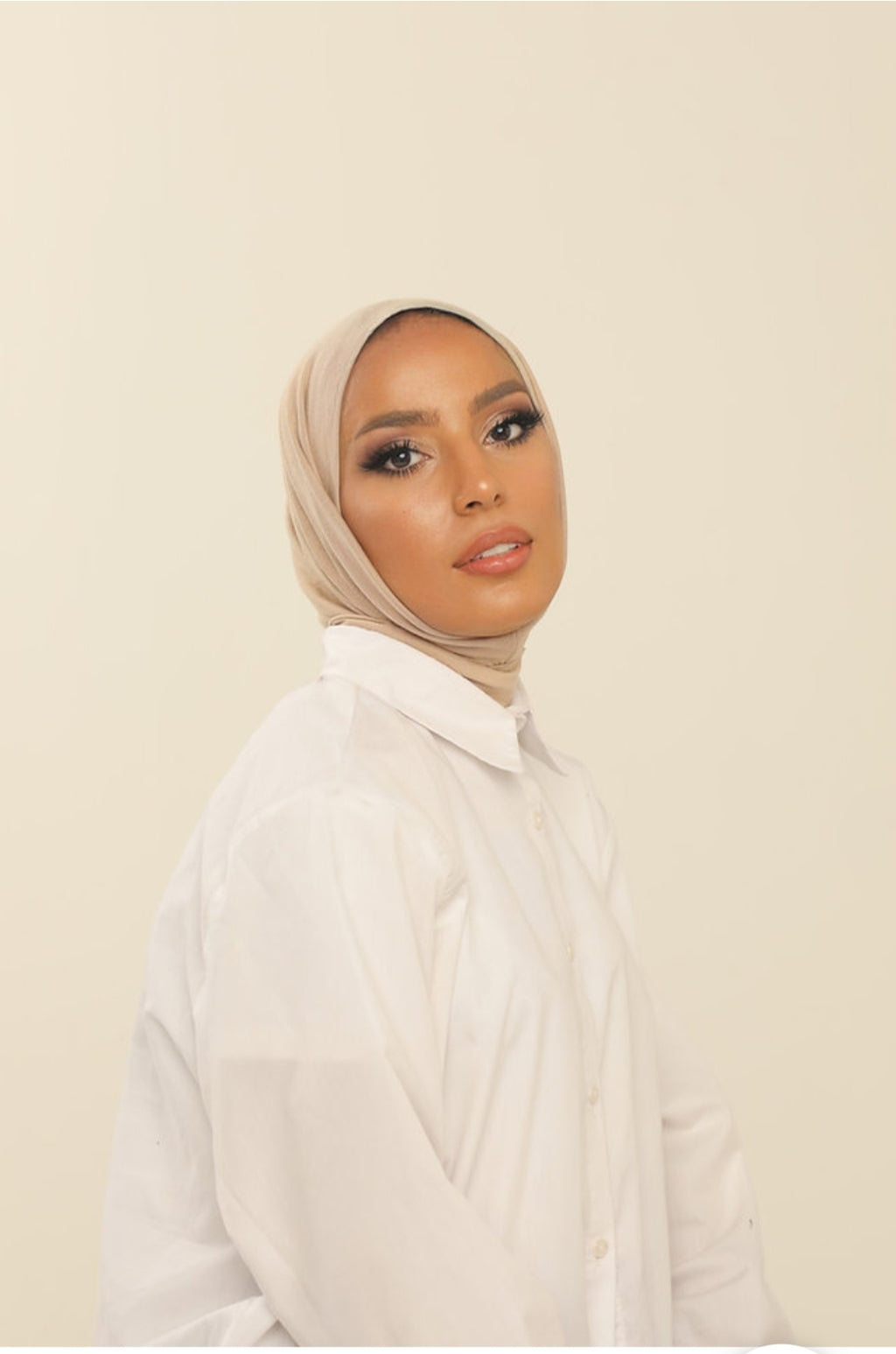 Hijab cagoule en jersey à enfiler - 13 coloris