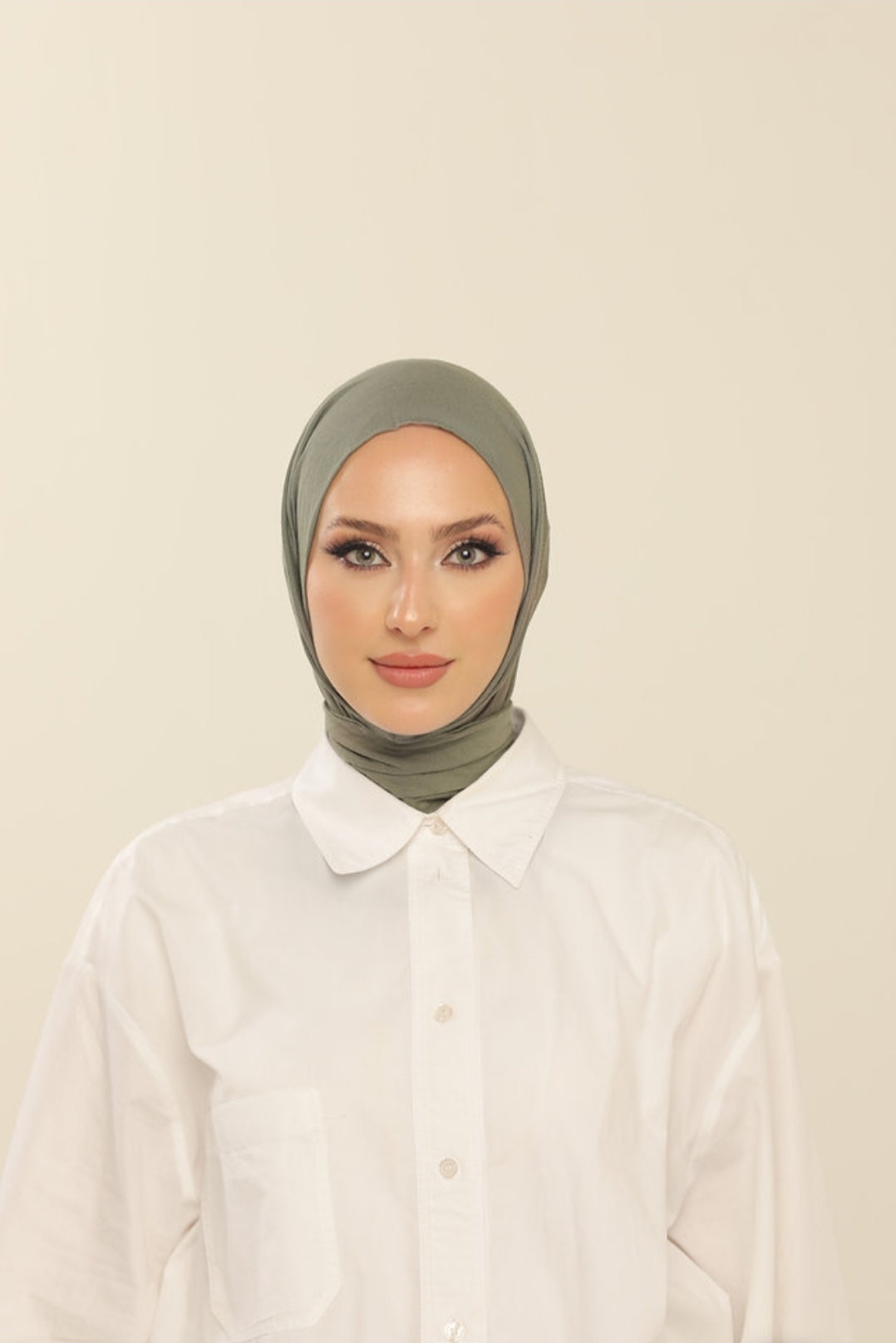 Hijab cagoule en jersey à enfiler - 13 coloris