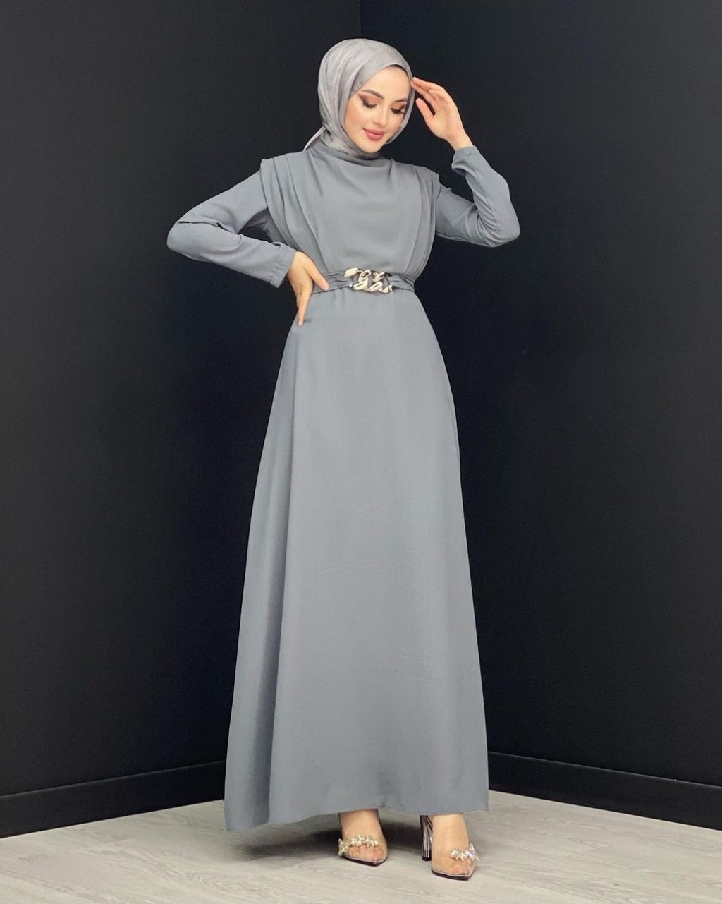 Robe SEYMA - GRIS